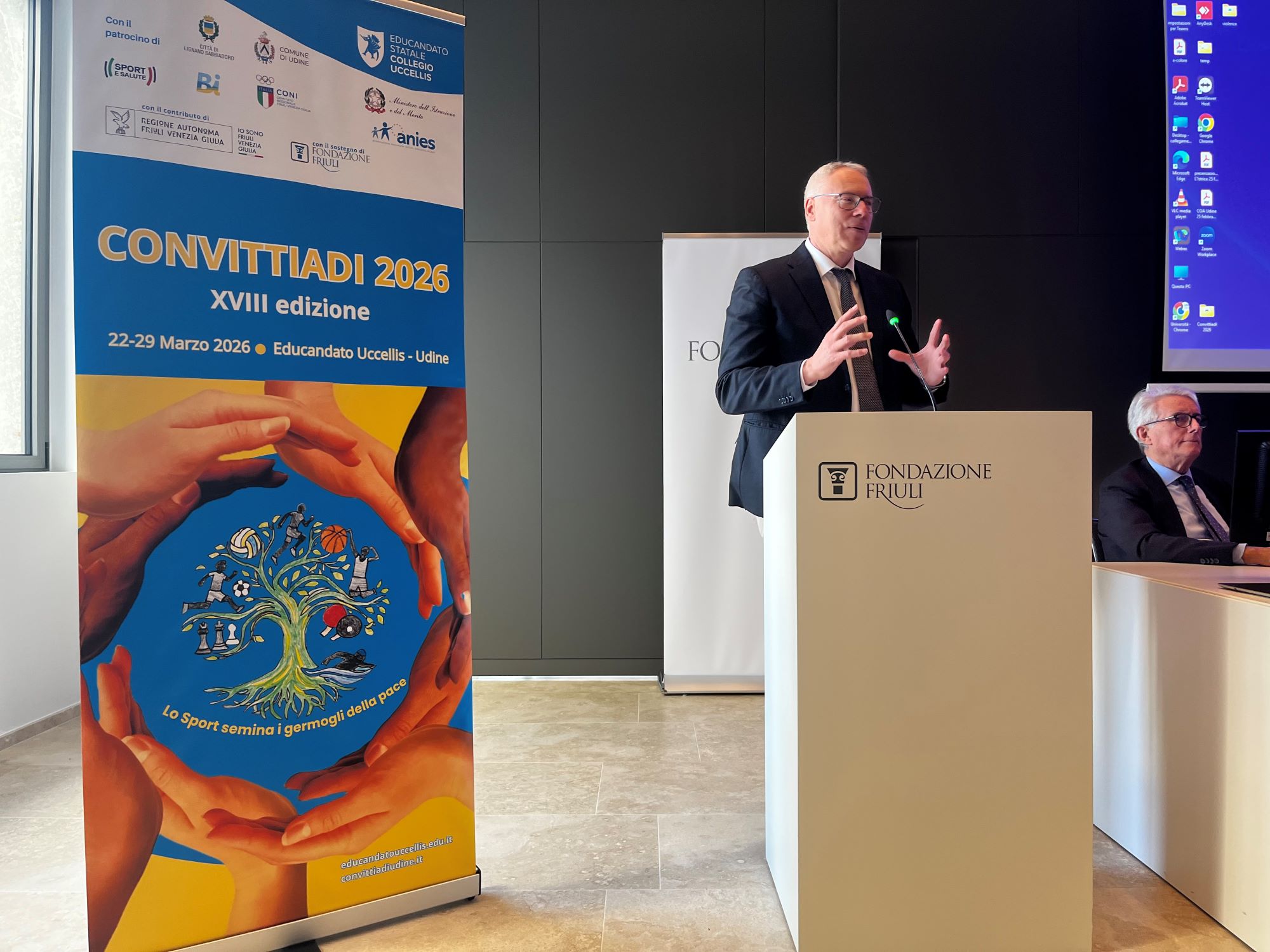 CONVITTIADI 2026. BORDIN: SPORT E FORMAZIONE, GRANDE VETRINA PER FVG